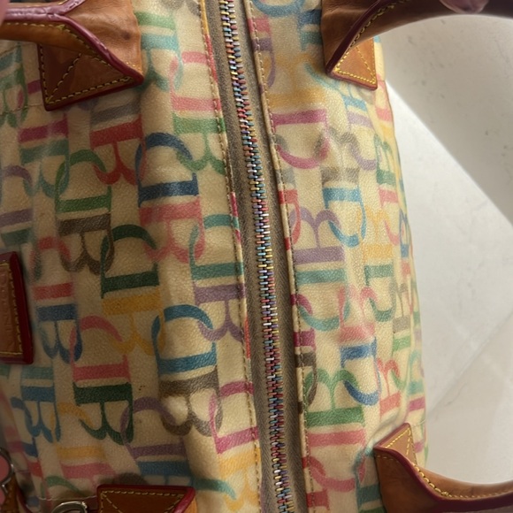 Dooney & Bourke purse and coin purse bundle with rainbow zipper - Picture 3 of 16